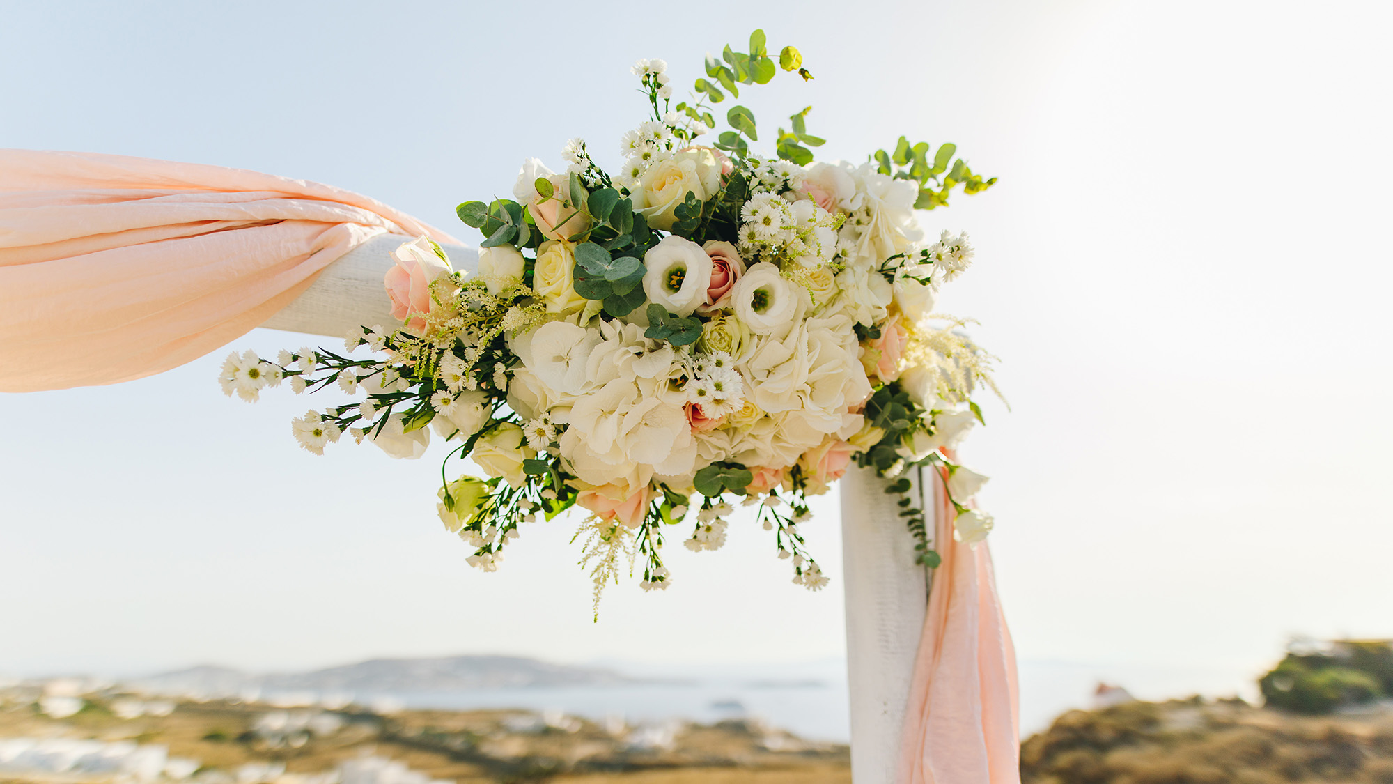 Book your wedding day in Aletro Country Cottage & Gardens Mykonos